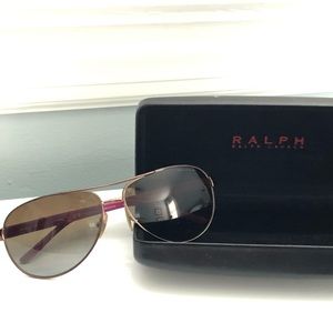 RALPH by Ralph Lauren Aviator Sunglasses